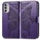Mobigear Butterfly Motorola Moto G82 Étui Portefeuille - Violet