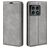 Mobigear Retro Slim Housse OnePlus 10 Pro Etui Porte-Monnaie - Gris