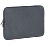 Rivacase Antishock Pochette Ordinateur portable 12 Pouces Housse ordinateur - Gris