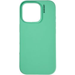 Nudient Base Coque iPhone 16 Pro Max Coque arrière en Silicone - Mint Green