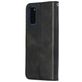 Mobigear Zipper Housse Samsung Galaxy S20 Etui Porte-Monnaie - Noir