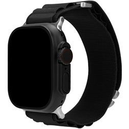 Mobilize Alpine Bracelet Nylon Apple Watch Fermeture boucle ardillon - 42/41/40/38 mm - Noir