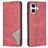 Mobigear Rhombus Slim Housse iPhone 17 Etui - Rouge