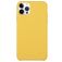 Mobigear Rubber Touch Coque iPhone 15 Pro Max Coque arrière en Silicone - Jaune