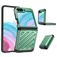 Mobigear Groove Coque Samsung Galaxy Z Flip 5 Coque arrière Rigide - Vert