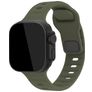 Mobilize Sports Bracelet Silicone Apple Watch Fermeture à clou et passant - 42/41/40/38 mm - Vert