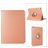 Mobigear DuoStand Coque iPad 11 (2025) Etui Rotatif - Rose doré