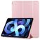 Mobigear Tri-Fold Gel Coque iPad Air 5 (2022) Etui en TPU,Similicuir - Rose doré