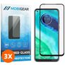 Mobigear Premium Motorola Moto G8 Verre trempé Protection d'écran - Compatible Coque - Noir (Lot de 3)