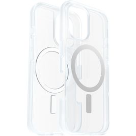 Otterbox React Coque Transparente iPhone 16 MagSafe Coque arrière Rigide Anti-Chocs - Transparent