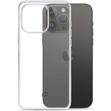 Mobilize Gelly Coque Transparente iPhone 14 Pro Max Coque arrière en TPU Souple - Transparent