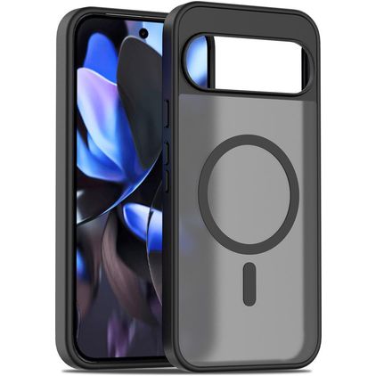 Mobigear Shockproof Coque Google Pixel 10 Pro XL MagSafe Coque arrière Rigide - Noir