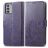 Mobigear Clover Housse Nokia G42 Etui Porte-Monnaie - Violet