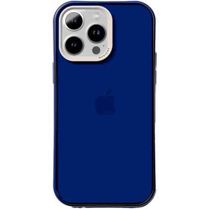 Nudient Form Coque iPhone 14 Pro Max Coque arrière Rigide Anti-Chocs - Bleu
