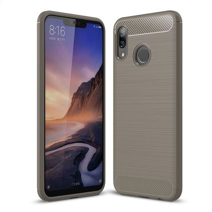 Mobigear Brushed Slim Coque Huawei Nova 3 Coque arrière en TPU Souple - Gris