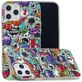 Mobigear Design Coque iPhone 12 Pro Coque arrière en TPU Souple - Graffiti