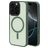 Mobiparts Hardcover iPhone 16 Pro MagSafe Plastique rigide Coque arrière - Satin Green