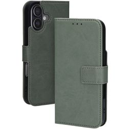 Mobiparts Classic Wallet Housse iPhone 17 MagSafe Etui - Stone Green
