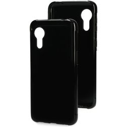 Mobiparts Classic Coque Samsung Galaxy Xcover 5 Coque arrière en TPU Souple - Matt Black