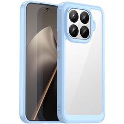 Mobigear Crystal Coque Xiaomi 15T Pro Coque arrière Rigide - Bleu