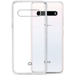 Mobilize Gelly Coque Transparente LG V60 ThinQ Coque arrière en TPU Souple - Transparent
