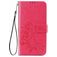 Mobigear Clover Housse Motorola One Fusion Plus Etui Porte-Monnaie - Magenta