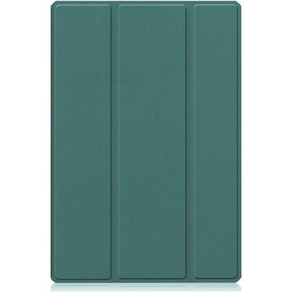 Mobigear Tri-Fold Gel Coque Samsung Galaxy Tab A8 10.5 (2021) Etui en TPU,Similicuir - Vert