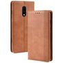 Mobigear Sensation OnePlus 7 Étui Portefeuille - Cognac