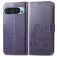 Mobigear Clover Housse Google Pixel 10 Etui Porte-Monnaie - Violet
