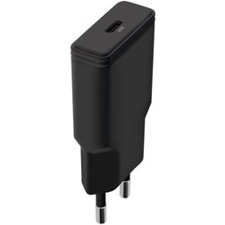 Mobiparts Flat Simple USB-C Chargeur USB-C Power Delivery 20W - Noir