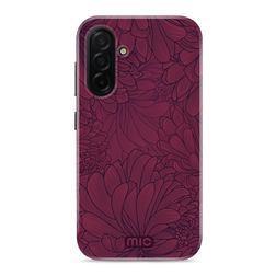 MIO Samsung Galaxy A26 MagSafe Plastique rigide Coque arrière - Berry Blooms