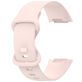 Mobigear Sport Dual Bracelet Silicone Fitbit Charge 5 Fermeture à clou et passant - Sand Pink