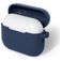 Mobigear Colors Coque Apple AirPods Pro 3 en Silicone Souple - Bleu Marin