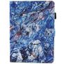 Mobigear Marble Coque iPad 6 (2018) Etui - Bleu