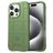 Mobigear Rugged Shield Coque iPhone 16 Pro Coque arrière en TPU Souple Anti-Chocs - Vert