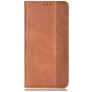 Mobigear Sensation Housse POCO F4 GT Etui Porte-Monnaie - Marron