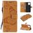 Mobigear Butterfly Housse Realme 8 Etui Porte-Monnaie - Cognac