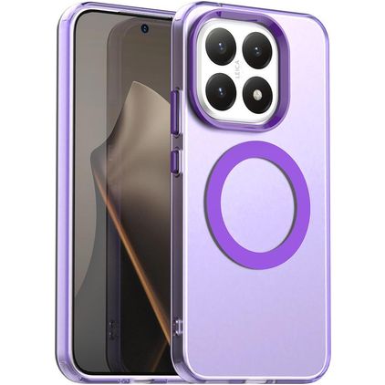 Mobigear Shockproof Coque Xiaomi 15T MagSafe Coque arrière Rigide - Violet