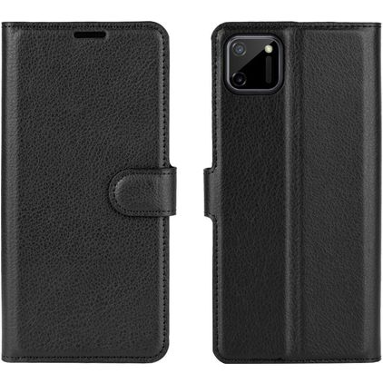 Mobigear Classic Housse Realme C11 (2020) Etui Porte-Monnaie - Noir