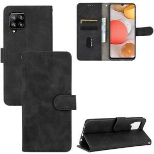Mobigear Retro Housse Samsung Galaxy A42 Etui Porte-Monnaie - Noir