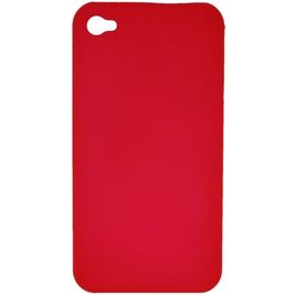Xccess Rubber Coque iPhone 4 Coque arrière en Silicone - Rose Xccess Rubber Coque iPhone 4 Coque arrière en Silicone - Rose