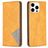 Mobigear Rhombus Slim Housse iPhone 16 Pro Max Etui - Cognac