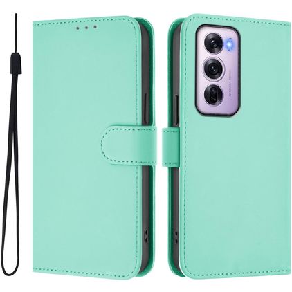 Mobigear Urban Wallet OPPO Reno 12 Pro Étui Portefeuille - Vert