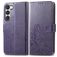 Mobigear Clover Housse Samsung Galaxy A54 Etui Porte-Monnaie - Violet