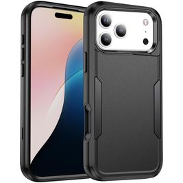 Mobigear Ultra Tough Coque iPhone 17 Pro Max Coque arrière Rigide Anti-Chocs - Noir