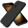 Mobigear Colors Coque OPPO A98 Coque arrière en Silicone - Noir