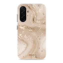 MIO Coque Samsung Galaxy A27 MagSafe Coque arrière Rigide - Gold Marble