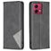 Mobigear Rhombus Slim Housse Motorola Moto G84 Etui - Noir
