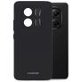 Mobilize Rubber Gelly Coque Xiaomi Redmi Note 14 Pro 5G Coque arrière en TPU Souple - Noir