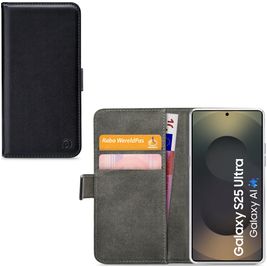 Mobilize Classic Gelly Wallet Housse Samsung Galaxy S26 Ultra Etui Porte-Monnaie - Noir